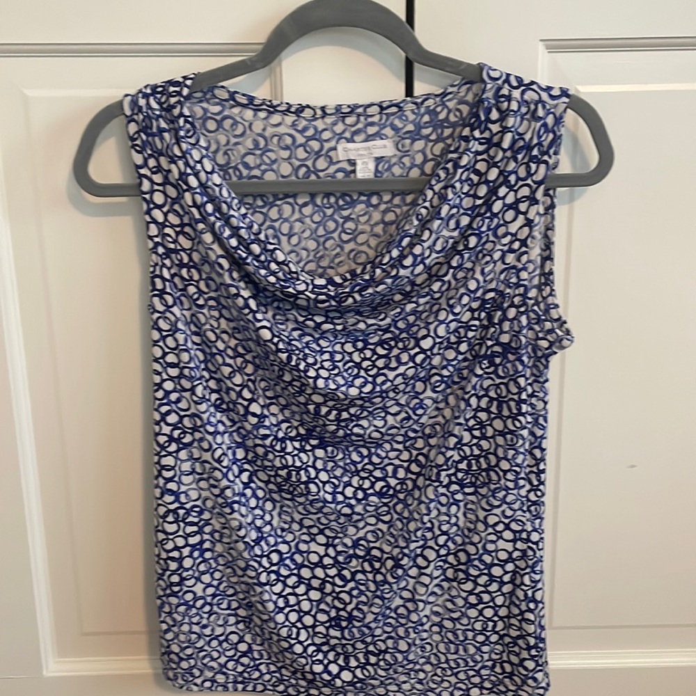 Scoop neck blouse
